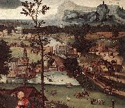 Joachim Patinir Landscape with the Rest on the Flight oil on canvas
